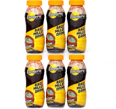 

Farmerie Ragi Millet drink salted 200ml pack of 6 Ready to Drink 200 g(Pack of 6)