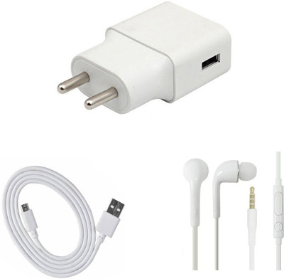 SARVIN Wall Charger Accessory Combo for OPPO A5(White)