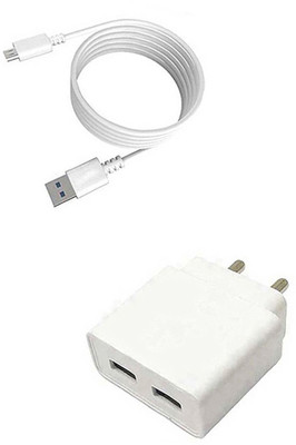 DAKRON Wall Charger Accessory Combo for RealMe 1(White)