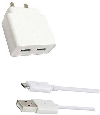 DAKRON Wall Charger Accessory Combo for Nokia 5.1(White)