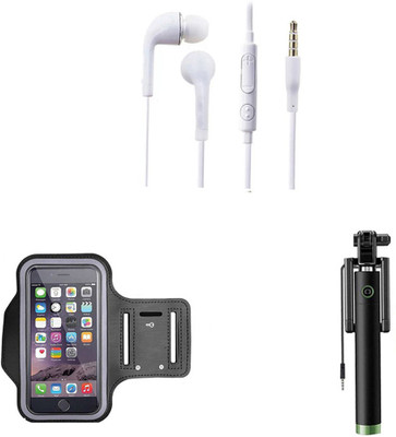 DAKRON Selfie Stick Accessory Combo for Infinix Note 5(Multicolor)