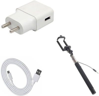 SARVIN Wall Charger Accessory Combo for OPPO A5(White)