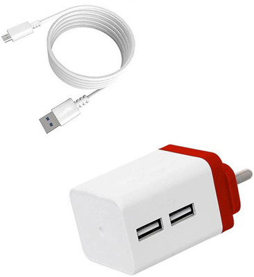 DAKRON Wall Charger Accessory Combo for RealMe 1(White)