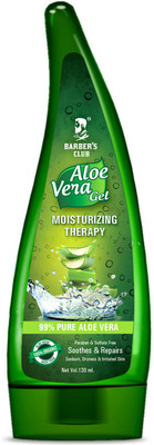 

Barber's Club Aloe Vera Gel - Moisturizing Therapy for Skin & Hair(130 ml)