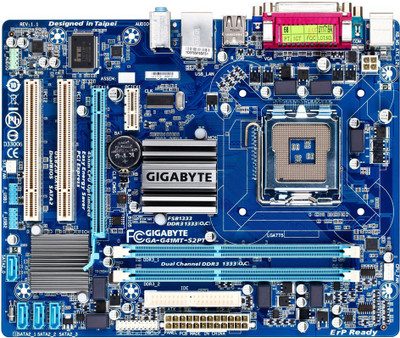 

Gigabyte GA-G41MT-ES2L Motherboard(Blue)