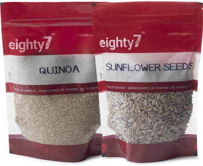 

Eighty7 Quinoa(250g) and Sunflower Seeds(200g)(450 g, Pouch)