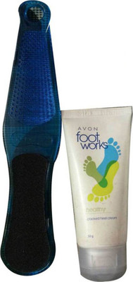 

Avon Cracked Heel Cream and Footworks Footfiles (Combo)(50 ml, Set of 2)