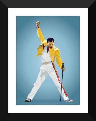 

Akhuratha Freddie Mercury Fine Quality Wall Poster Paper Print(12 inch X 18 inch, Rolled)
