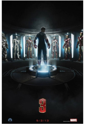 

Akhuratha Iron Man Fine Quality Wall Poster Paper Print(12 inch X 18 inch, Rolled)