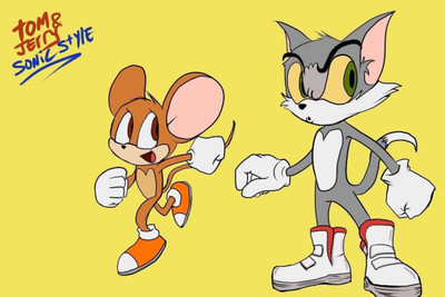 

Akhuratha Tom and Jerry Fine Quality Wall Poster Paper Print(12 inch X 18 inch, Rolled)