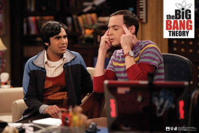

Akhuratha The Big Bang Theory Fine Quality Wall Poster Paper Print(12 inch X 18 inch, Rolled)