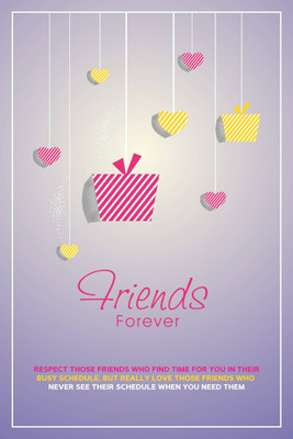 

Akhuratha Friends Fine Quality Wall Poster Paper Print(12 inch X 18 inch, Rolled)