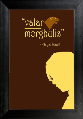 

Aabhaas Game of Thrones Wall Poster Fine Art Print(12 inch X 18 inch, Rolled)