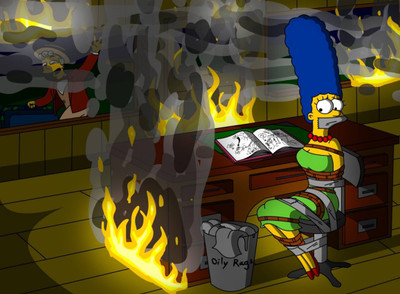 

Akhuratha The Simpsons Fine Quality Wall Poster Paper Print(12 inch X 18 inch, Rolled)