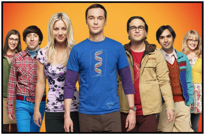 

Akhuratha The Big Bang Theory Fine Quality Wall Poster Paper Print(12 inch X 18 inch, Rolled)