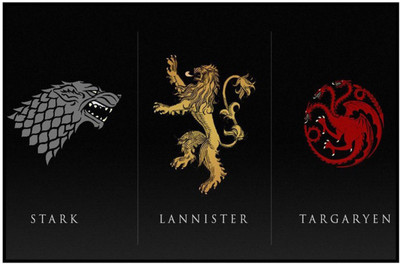 

Akhuratha Game of Thrones Fine Quality Wall Poster Paper Print(12 inch X 18 inch, Rolled)