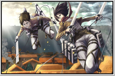 

Akhuratha Attack On Titan Fine Quality Wall Poster Paper Print(12 inch X 18 inch, Rolled)