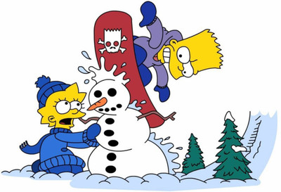 

Akhuratha The Simpsons Fine Quality Wall Poster Paper Print(12 inch X 18 inch, Rolled)