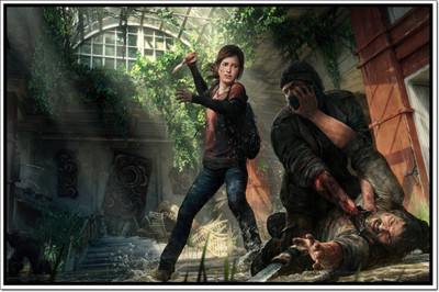 

Aabhaas The Last of Us Wall Poster Fine Art Print(12 inch X 18 inch, Rolled)