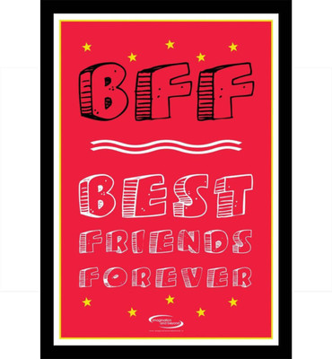 

Akhuratha Friends Fine Quality Wall Poster Paper Print(12 inch X 18 inch, Rolled)