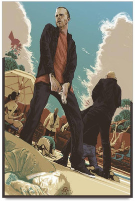 

Aabhaas Breaking Bad Wall Poster Fine Art Print(12 inch X 18 inch, Rolled)