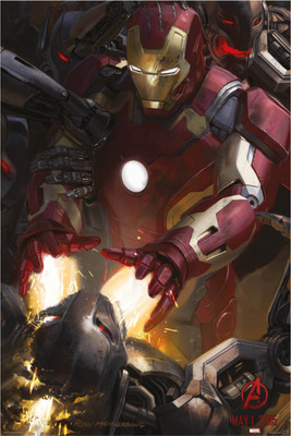 

Akhuratha Avengers Fine Quality Wall Poster Paper Print(12 inch X 18 inch, Rolled)