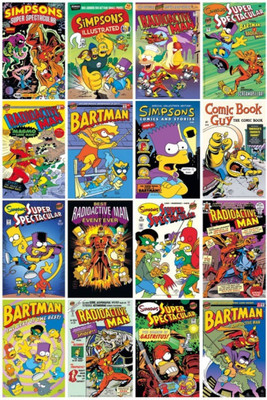 

Akhuratha The Simpsons Fine Quality Wall Poster Paper Print(12 inch X 18 inch, Rolled)