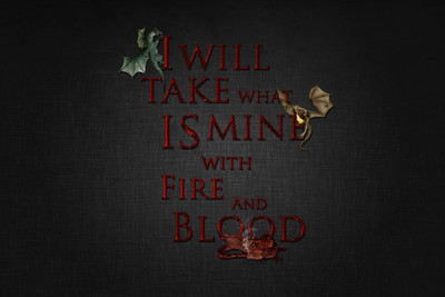 

Aabhaas Game of Thrones Wall Poster Fine Art Print(12 inch X 18 inch, Rolled)
