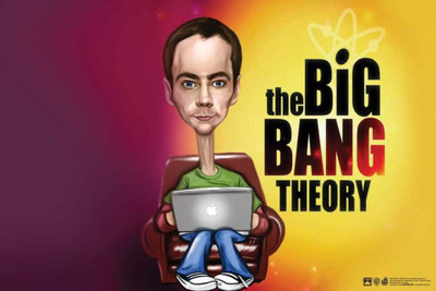 

Akhuratha The Big Bang Theory Fine Quality Wall Poster Paper Print(12 inch X 18 inch, Rolled)