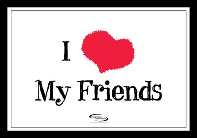 

Akhuratha Friends Fine Quality Wall Poster Paper Print(12 inch X 18 inch, Rolled)
