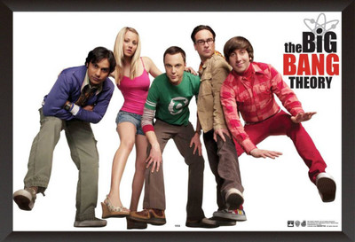 

Akhuratha The Big Bang Theory Fine Quality Wall Poster Paper Print(12 inch X 18 inch, Rolled)