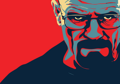 

Aabhaas Breaking Bad Wall Poster Fine Art Print(12 inch X 18 inch, Rolled)