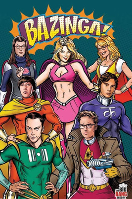 

Akhuratha The Big Bang Theory Fine Quality Wall Poster Paper Print(12 inch X 18 inch, Rolled)