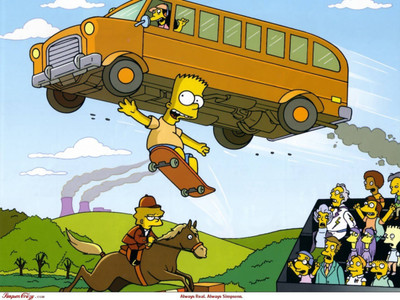 

Akhuratha The Simpsons Fine Quality Wall Poster Paper Print(12 inch X 18 inch, Rolled)