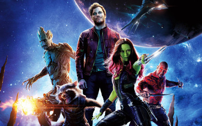 

Akhuratha Guardians of the Galaxy Fine Quality Wall Poster Paper Print(12 inch X 18 inch, Rolled)