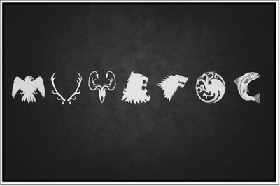 

Akhuratha Game of Thrones Fine Quality Wall Poster Paper Print(12 inch X 18 inch, Rolled)