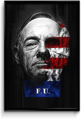 

Akhuratha House of Cards Fine Quality Wall Poster Paper Print(12 inch X 18 inch, Rolled)
