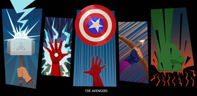 

Akhuratha Avengers Fine Quality Wall Poster Paper Print(12 inch X 18 inch, Rolled)