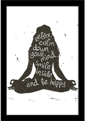

Aabhaas Buddha Wall Poster Fine Art Print(12 inch X 18 inch, Rolled)