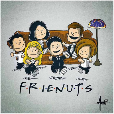Akhuratha Friends Fine Quality Wall Poster Paper Print(12 inch X 18 inch, Rolled)