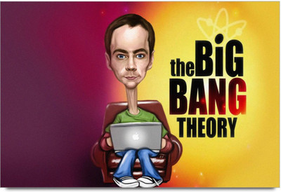 

Akhuratha The Big Bang Theory Fine Quality Wall Poster Paper Print(12 inch X 18 inch, Rolled)