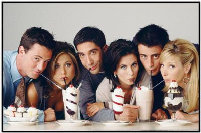 

Akhuratha Friends Fine Quality Wall Poster Paper Print(12 inch X 18 inch, Rolled)