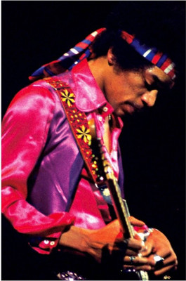 

Akhuratha Jimi Hendrix Fine Quality Wall Poster Paper Print(12 inch X 18 inch, Rolled)