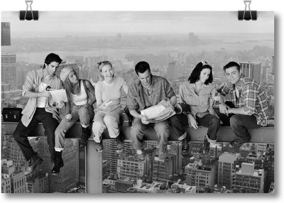 

Akhuratha Friends Fine Quality Wall Poster Paper Print(12 inch X 18 inch, Rolled)