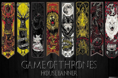 

Akhuratha Game of Thrones Fine Quality Wall Poster Paper Print(12 inch X 18 inch, Rolled)