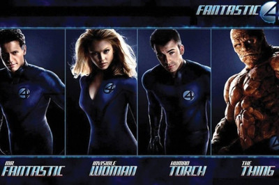 

Akhuratha Fantastic Four Fine Quality Wall Poster Paper Print(12 inch X 18 inch, Rolled)