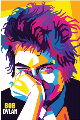 

Akhuratha Bob Dylan Fine Quality Wall Poster Paper Print(12 inch X 18 inch, Rolled)