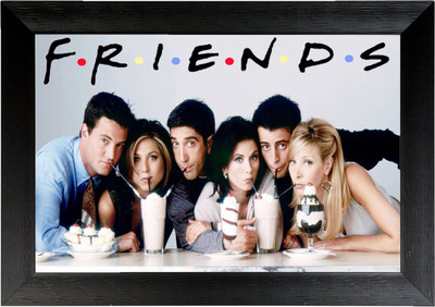 

Akhuratha Friends Fine Quality Wall Poster Paper Print(12 inch X 18 inch, Rolled)