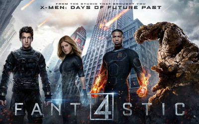 

Akhuratha Fantastic Four Fine Quality Wall Poster Paper Print(12 inch X 18 inch, Rolled)