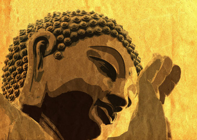 

Aabhaas Buddha Wall Poster Fine Art Print(12 inch X 18 inch, Rolled)